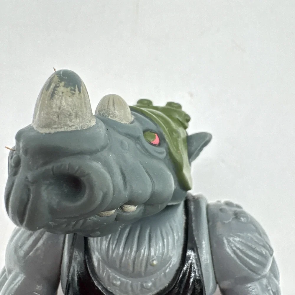 Rocksteady Teenage Mutant Ninja‎ Turtles TMNT Playmates 1988 Vintage